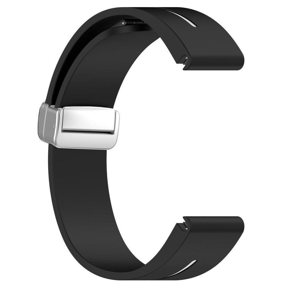 Super Fantastisk Silikone Universal Rem passer til Smartwatch - Sort#serie_4