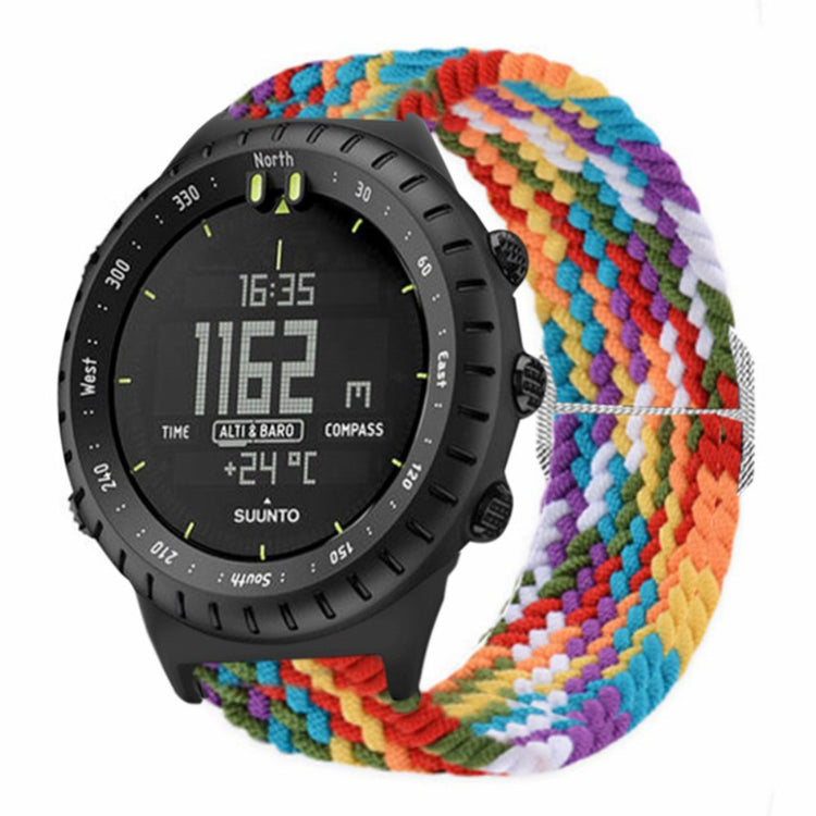 Rigtigt Kønt Nylon Rem passer til Suunto Core - Flerfarvet#serie_1