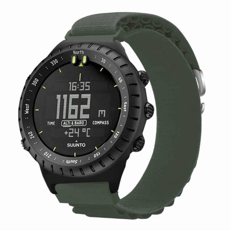 Vildt Fantastisk Nylon Rem passer til Suunto Core - Grøn#serie_11