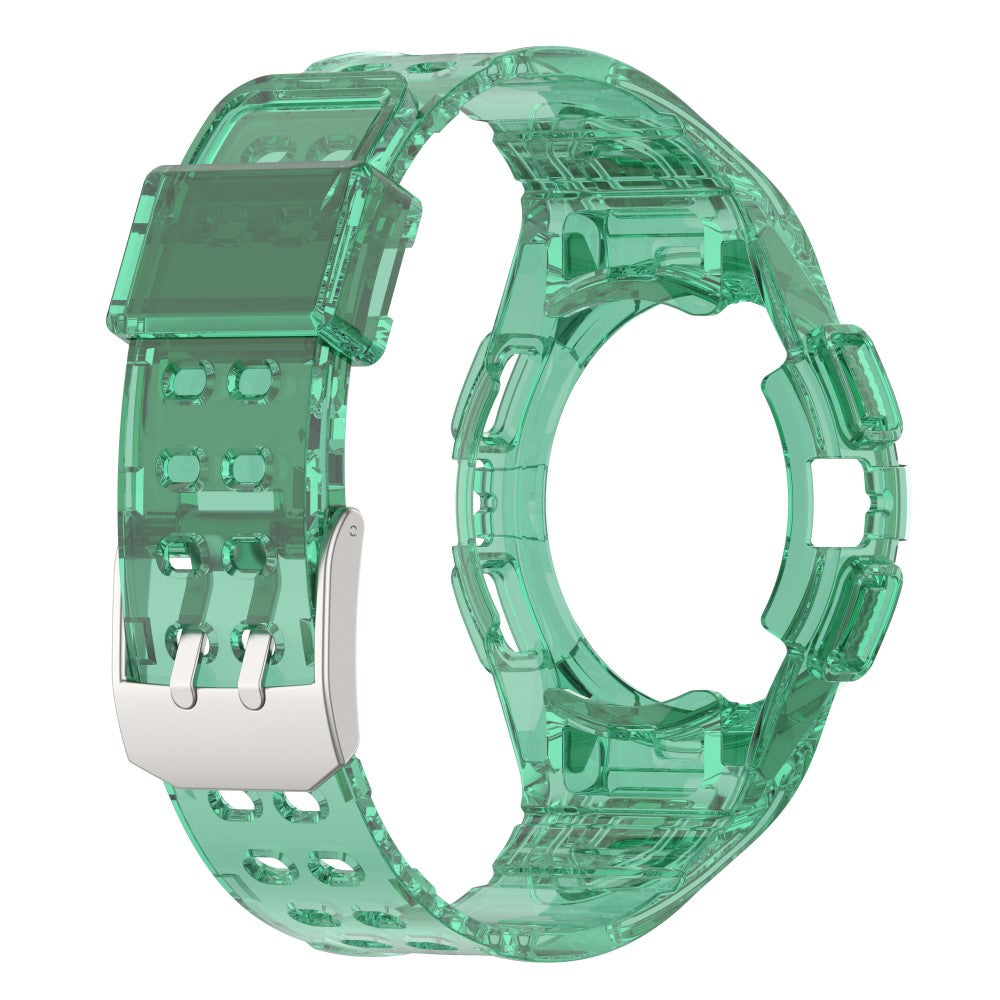Glimrende Silikone Rem passer til Samsung Galaxy Watch 4 (40mm) - Grøn#serie_1