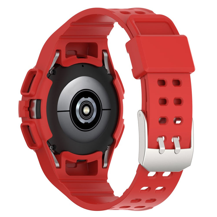 Glimrende Silikone Rem passer til Samsung Galaxy Watch 4 (40mm) - Rød#serie_4