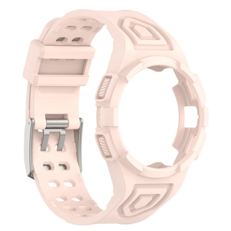 Glimrende Silikone Rem passer til Samsung Galaxy Watch 4 (40mm) - Pink#serie_6
