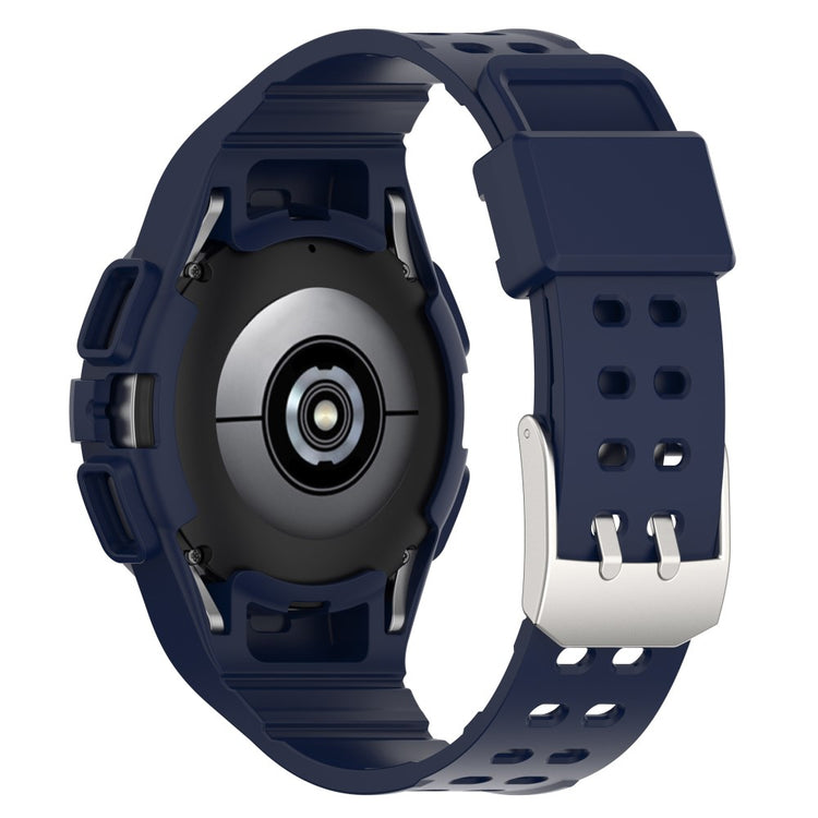 Glimrende Silikone Rem passer til Samsung Galaxy Watch 4 (40mm) - Blå#serie_7
