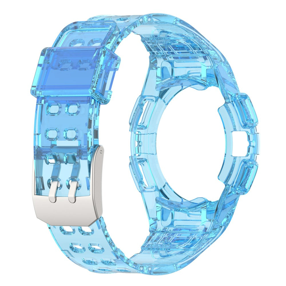 Glimrende Silikone Rem passer til Samsung Galaxy Watch 4 (40mm) - Blå#serie_12