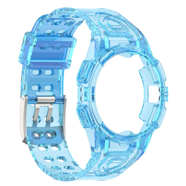 Glimrende Silikone Rem passer til Samsung Galaxy Watch 4 (40mm) - Blå#serie_12