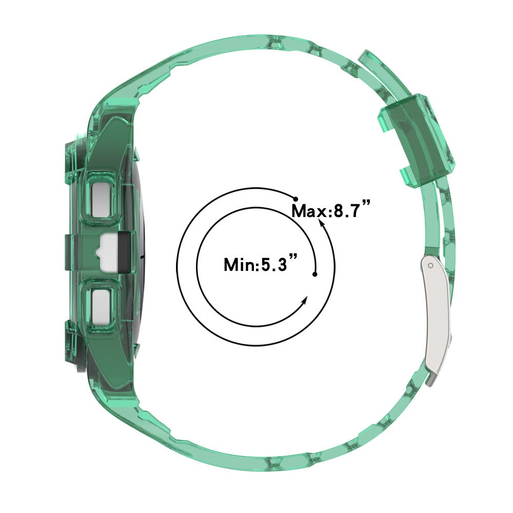 Glimrende Silikone Rem passer til Samsung Galaxy Watch 4 (40mm) - Hvid#serie_13