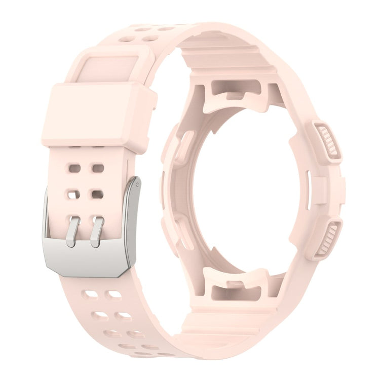 Sejt Silikone Rem passer til Samsung Galaxy Watch 4 Classic (46mm) - Pink#serie_6