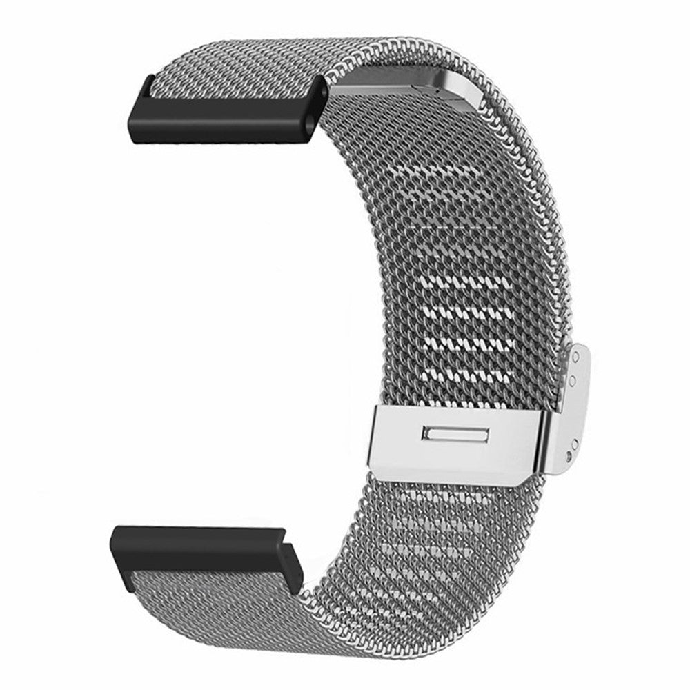 Rigtigt Elegant Metal Universal Rem passer til Smartwatch - Sølv#serie_2