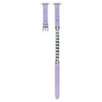 Apple Watch Series 49mm / 45mm / 44mm/ 42mm Quick Release Strap Rivets Decor Watch Band - Light Purple