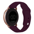 KALEBOL KLB-DKGJ-001 Huawei Watch GT 4 41mm / Garmin Venu 3S 18mm Silicone Band Watch Strap