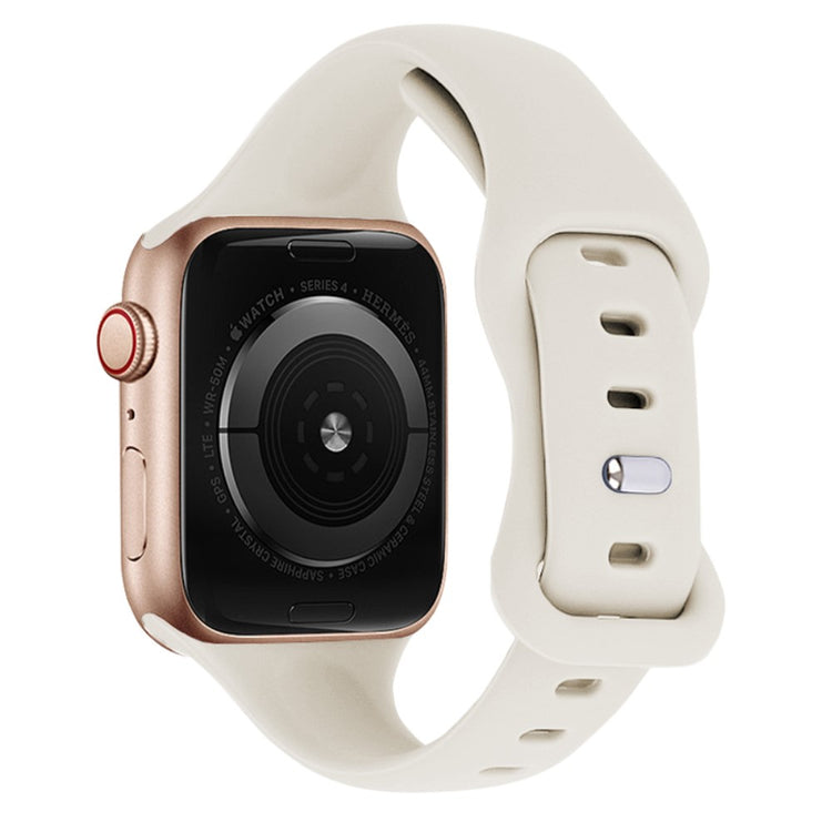 Helt Vildt Cool Silikone Universal Rem passer til Apple Smartwatch - Hvid#serie_1