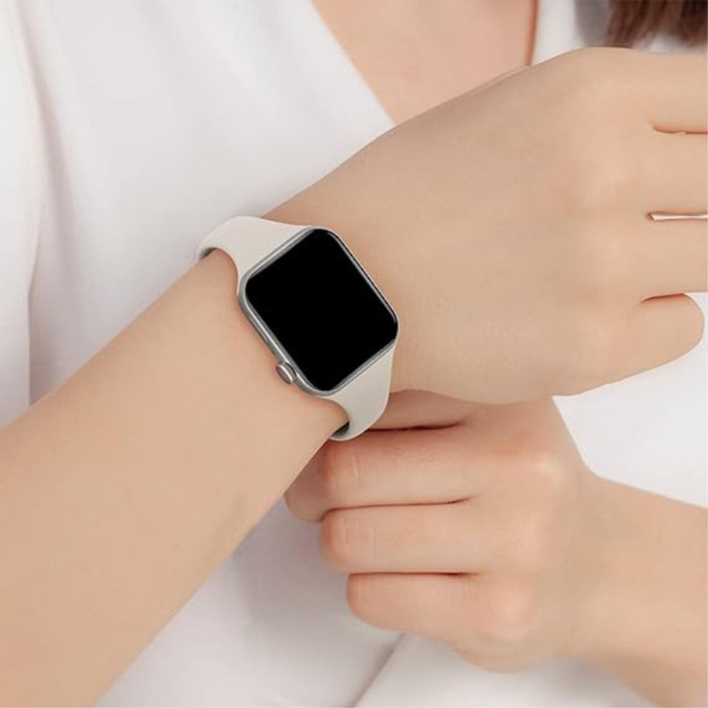 Helt Vildt Cool Silikone Universal Rem passer til Apple Smartwatch - Lilla#serie_13