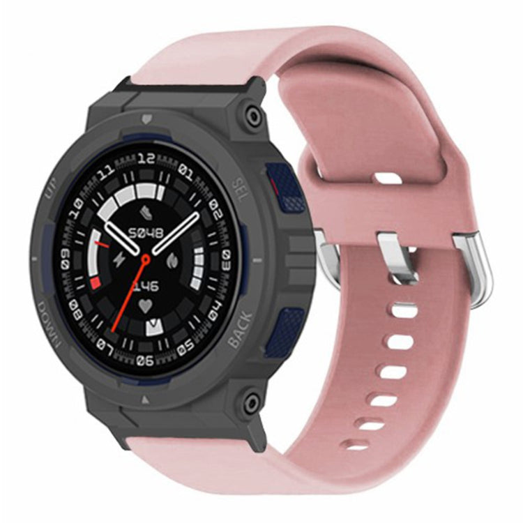 Vildt Rart Silikone Rem passer til Amazfit Active Edge - Pink#serie_4