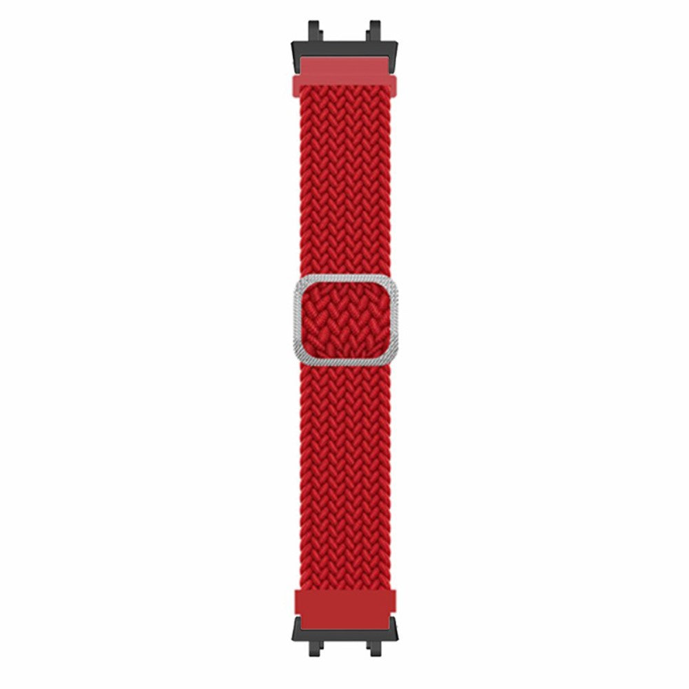 Rigtigt Godt Nylon Rem passer til Amazfit Active Edge - Rød#serie_9