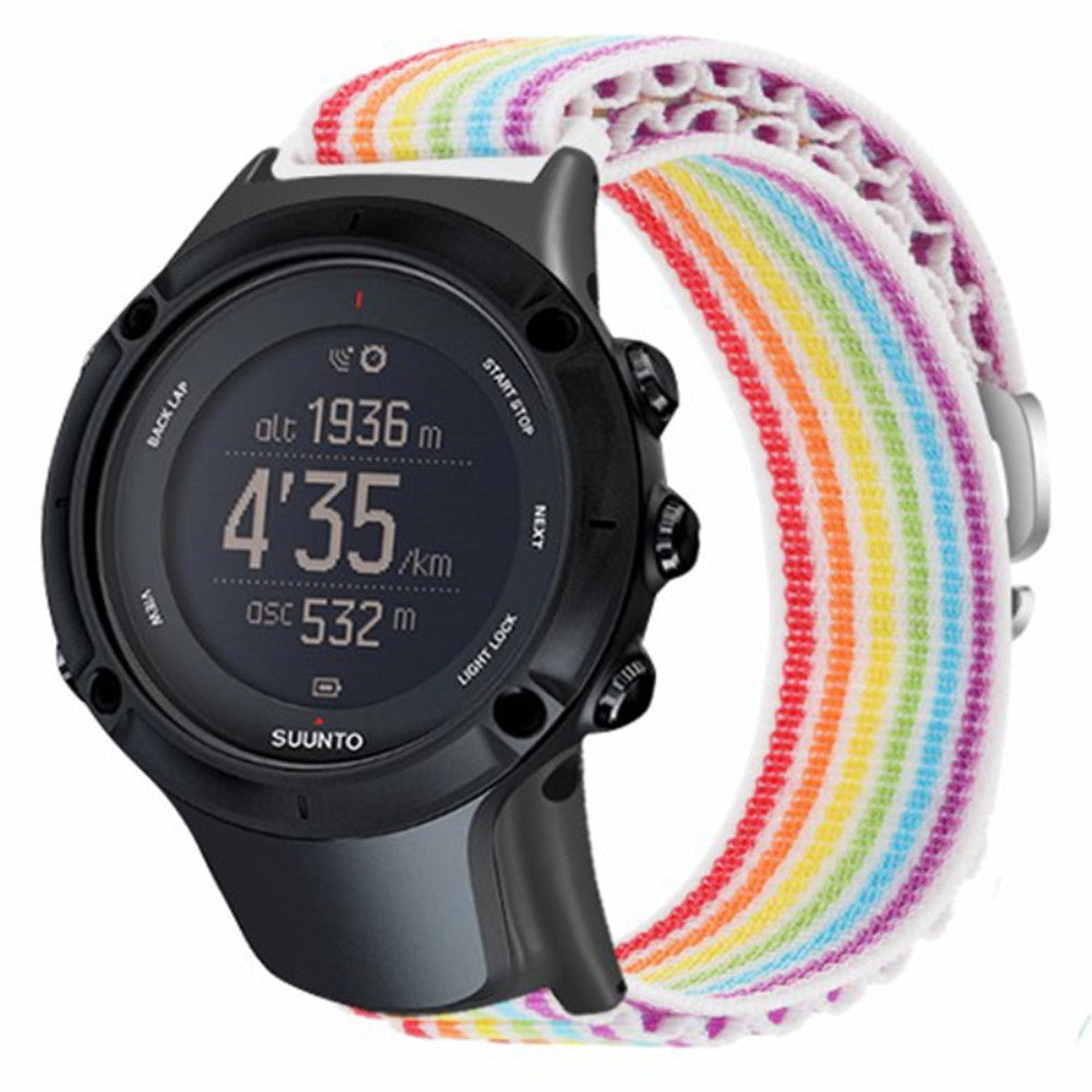 Eminent Nylon Universal Rem passer til Suunto Smartwatch - Flerfarvet#serie_12