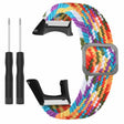 Suunto Ambit3 / Ambit2 / Ambit Braided Nylon Watch Band Adjustable Wrist Strap - Rainbow