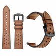 Apple Watch Series 41mm / 40mm / 38mm Leather Coated Silicone Watch Band