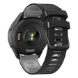 Coros Pace 3 / Apex 46mm / Apex Pro Watch Strap 22mm Dual Color Silicone Band - Orange+Black