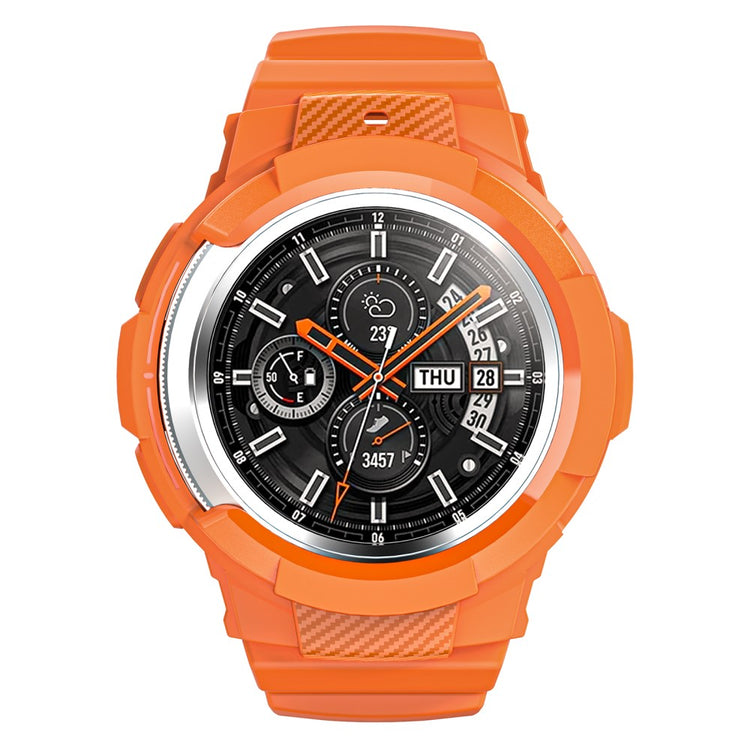 Nydelig Silikone Rem passer til Samsung Galaxy Watch 4 Classic (46mm) - Orange#serie_3
