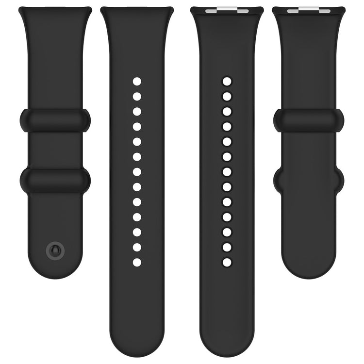 Silikone Universal Rem passer til Xiaomi Band 8 Pro / Xiaomi Redmi Watch 4 - Hvid#serie_2