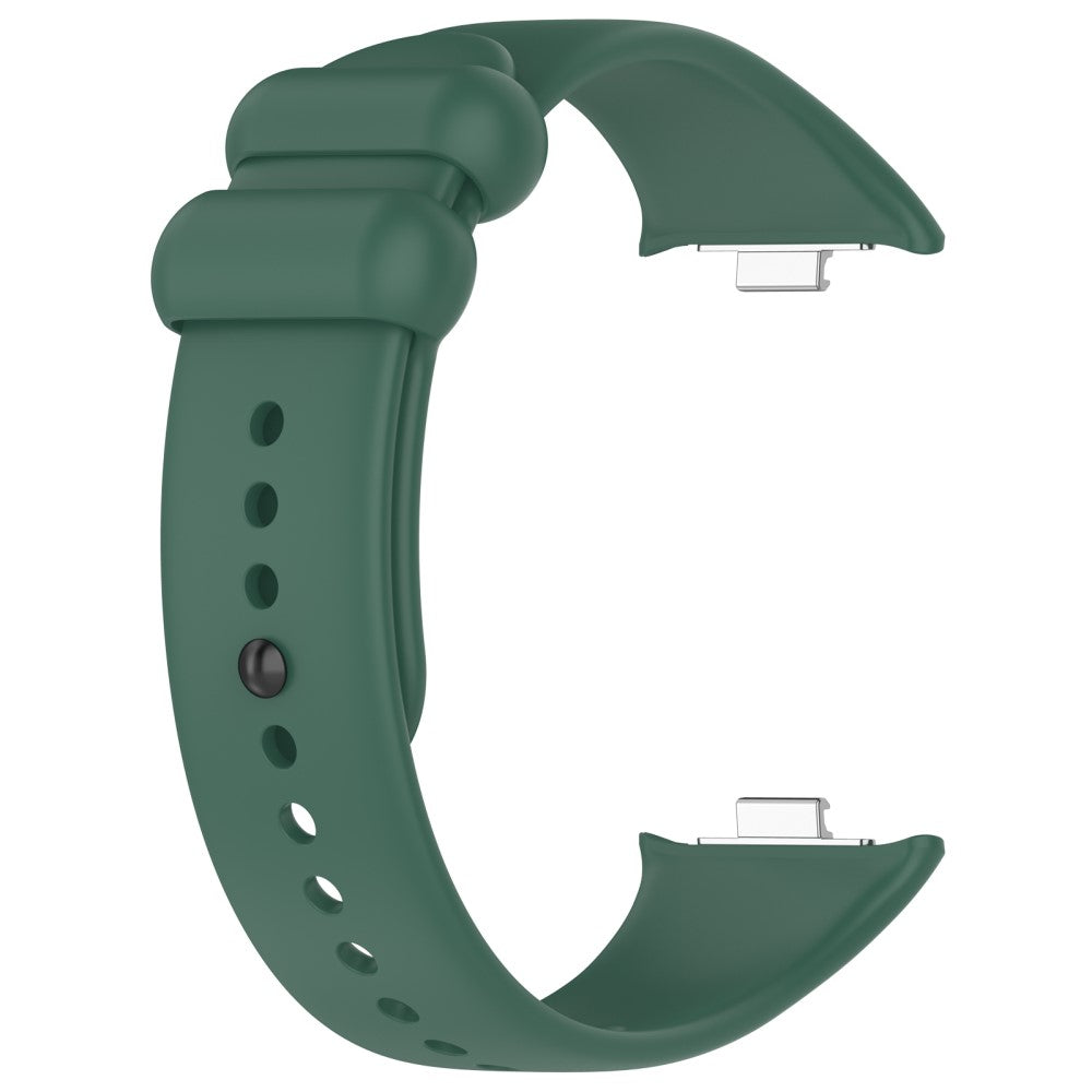 Silikone Universal Rem passer til Xiaomi Band 8 Pro / Xiaomi Redmi Watch 4 - Grøn#serie_7