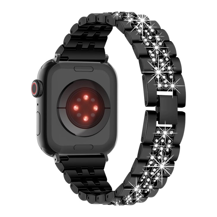Vildt Elegant Metal Universal Rem passer til Apple Smartwatch - Sort#serie_5