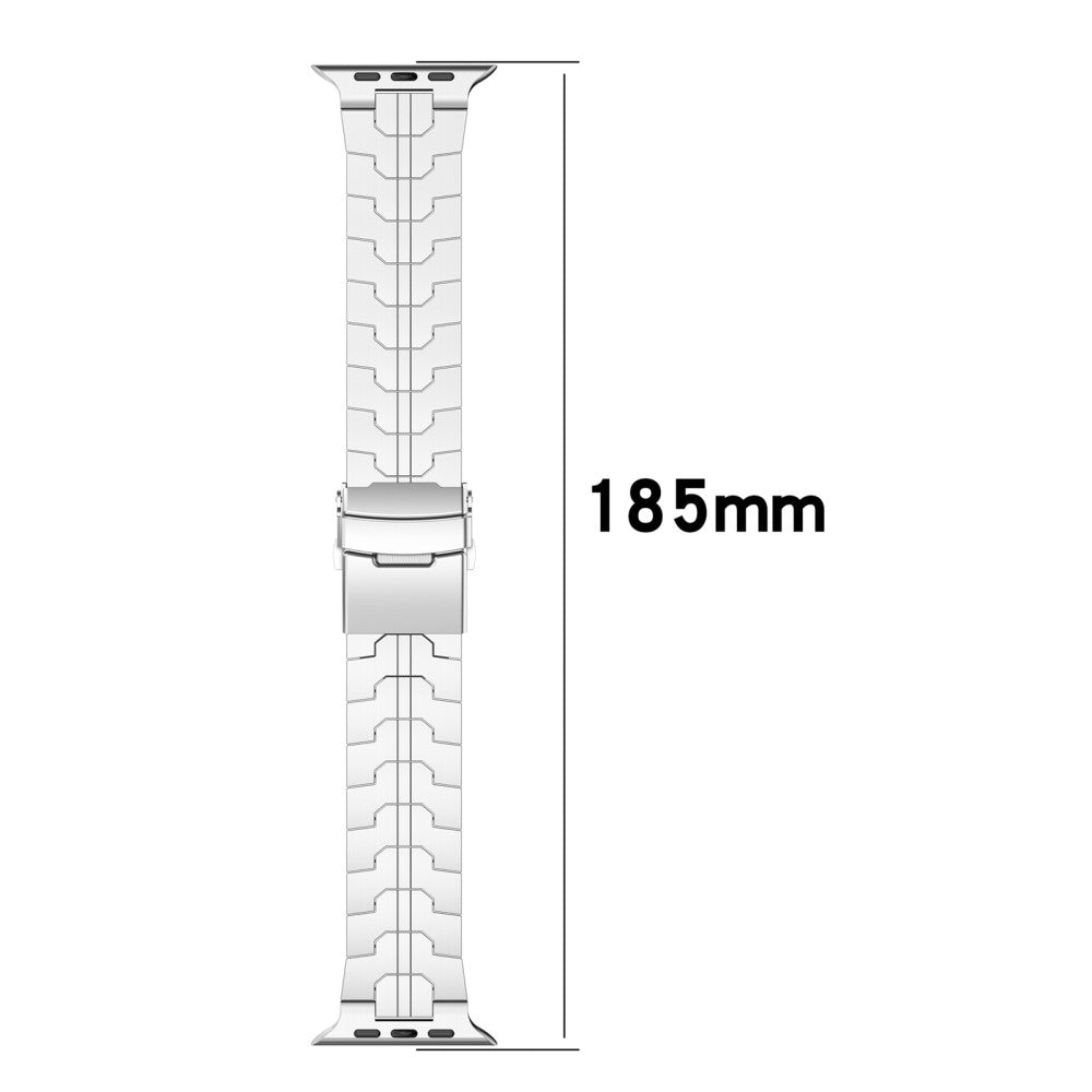 Mega Holdbart Metal Universal Rem passer til Apple Smartwatch - Sort#serie_2