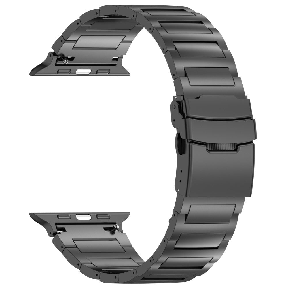 Vildt Fantastisk Metal Universal Rem passer til Apple Smartwatch - Sort#serie_1