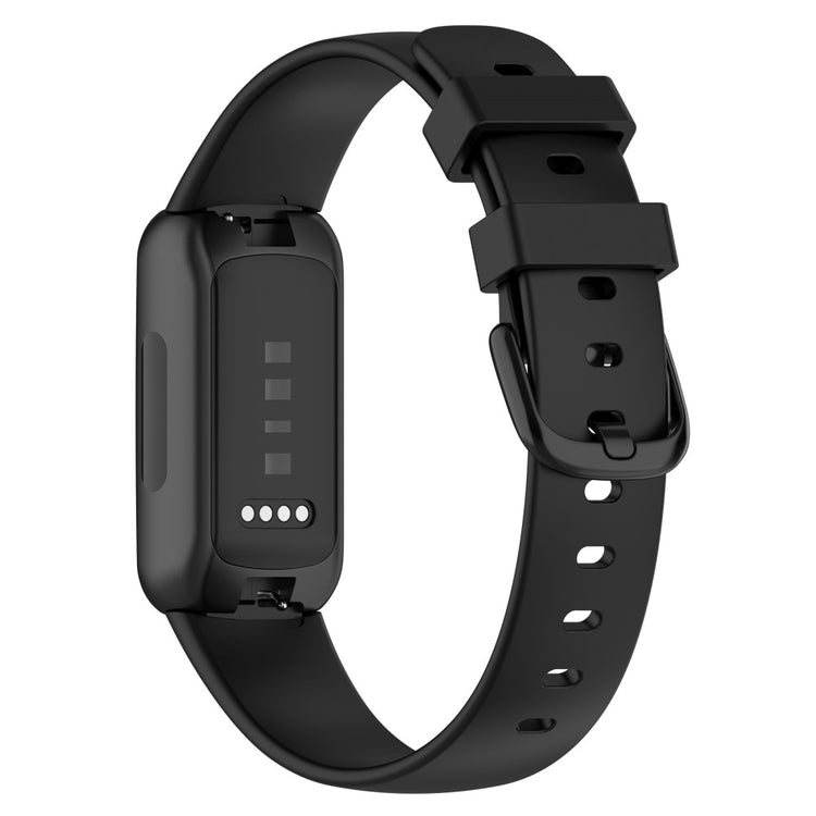 Helt Vildt Fantastisk Silikone Rem passer til Fitbit Inspire 3 - Sort#serie_1