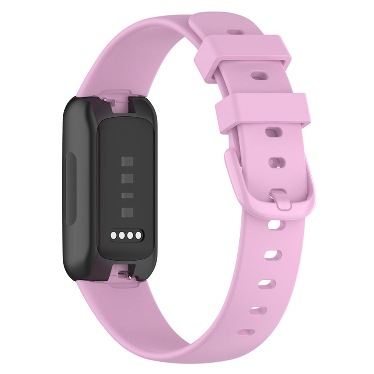 Helt Vildt Fantastisk Silikone Rem passer til Fitbit Inspire 3 - Lilla#serie_2