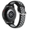 KALEBOL KLB-SSGJ-001 Samsung Galaxy Watch3 45mm Silicone Band 22mm Watch Strap - Black+Grey