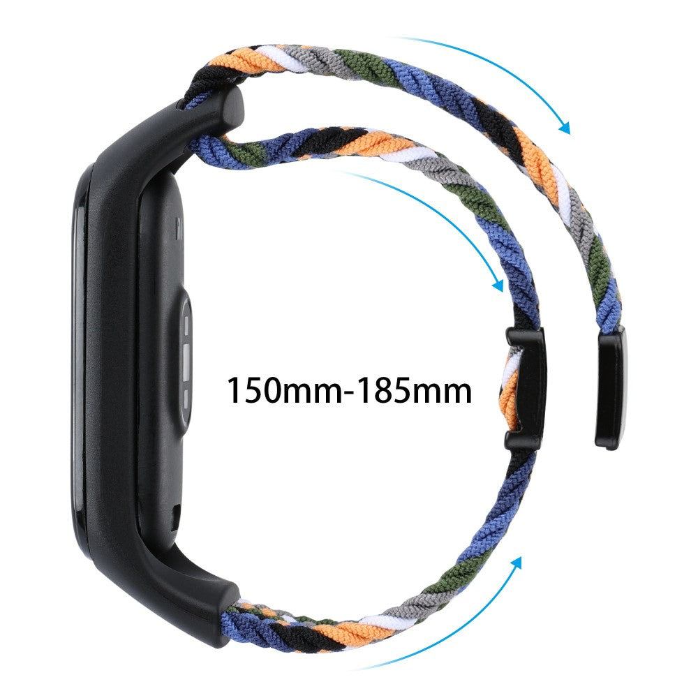 Super Sejt Nylon Universal Rem passer til Xiaomi Smartwatch - Grøn#serie_2