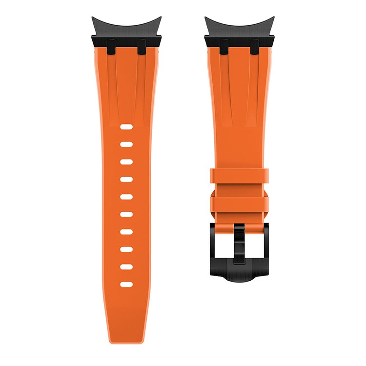 Alle Tiders Silikone Universal Rem passer til Samsung Smartwatch - Orange#serie_1