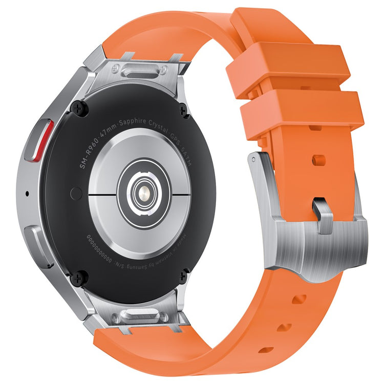 Alle Tiders Silikone Universal Rem passer til Samsung Smartwatch - Orange#serie_7