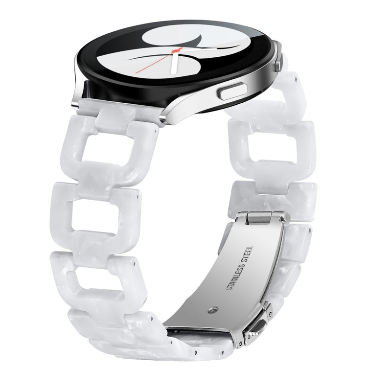 Super Tough Amazfit Cheetah Pro Plastic Strap - White#serie_13