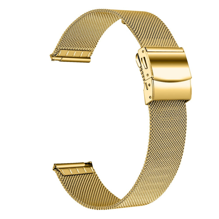 Great TicWatch 2 / TicWatch E Metal Universel Strap - Gold#serie_4