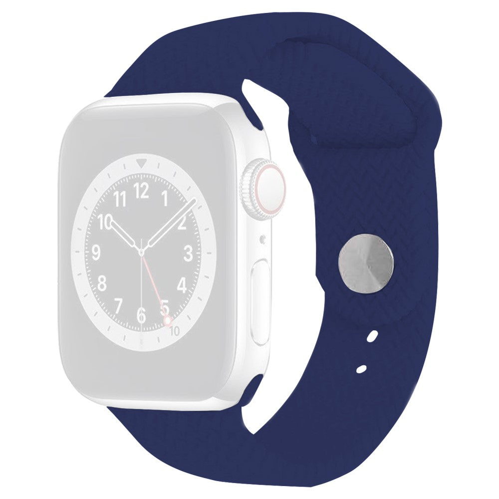 Super Stylish Apple Smartwatch Silicone Universel Strap - Blue#serie_3