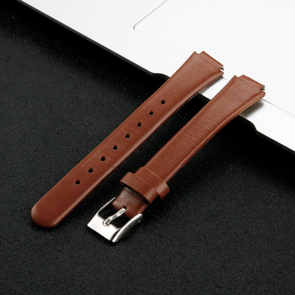 Incredibly Cool Fitbit Inspire 1 Genuine Leather Strap - Brown#serie_9