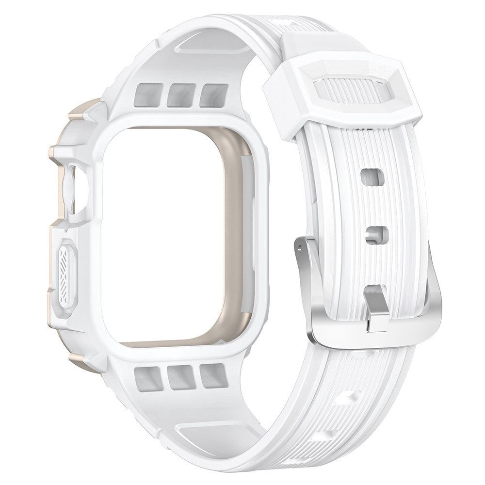 Very Fashionable Apple Smartwatch Silicone Universel Strap - White#serie_2