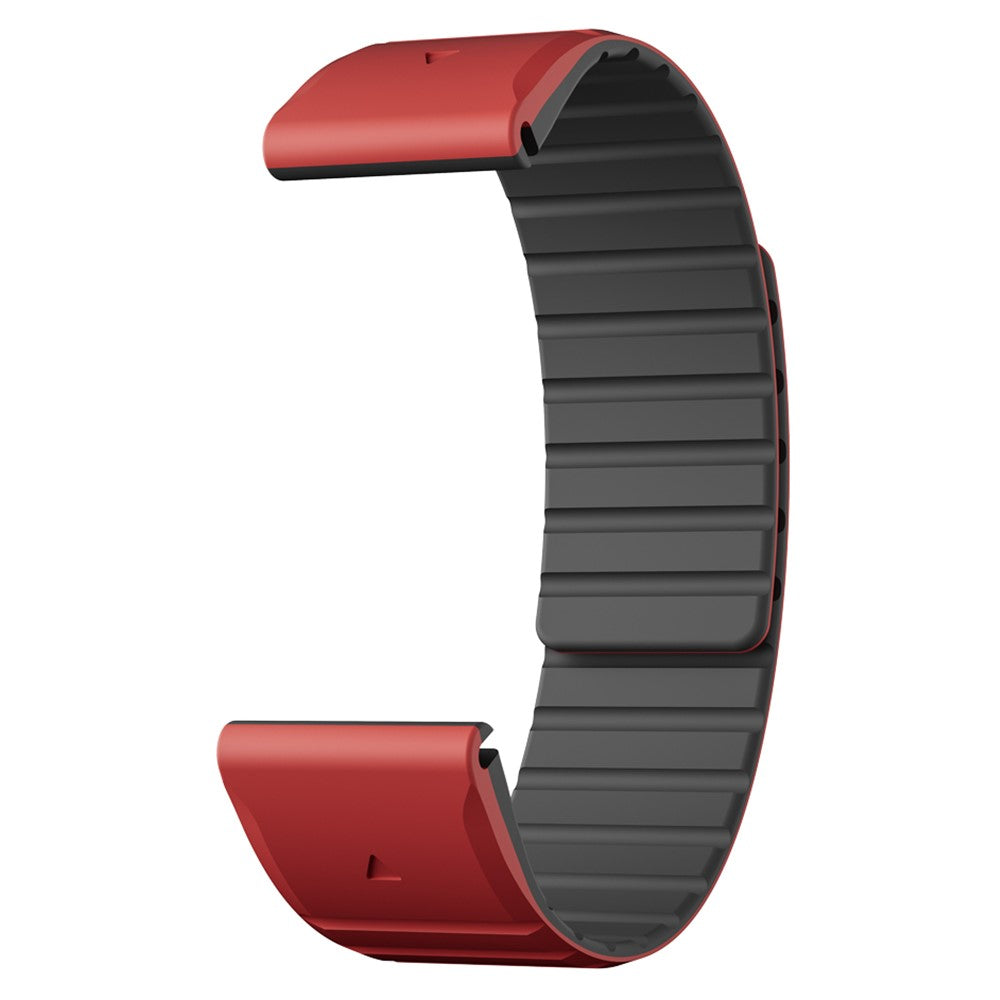 Super Durable Garmin Smartwatch Silicone Universel Strap - Red#serie_3