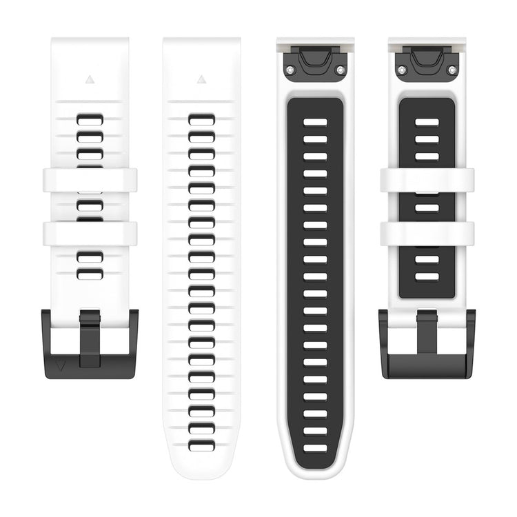 Incredibly Neat Garmin Smartwatch Silicone Universel Strap - White#serie_1