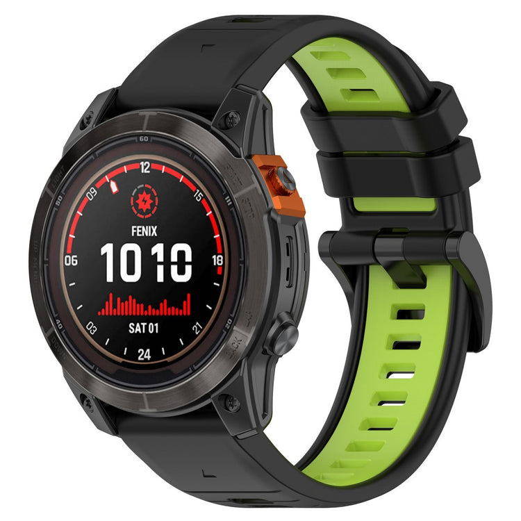 Incredibly Neat Garmin Smartwatch Silicone Universel Strap - Green#serie_7