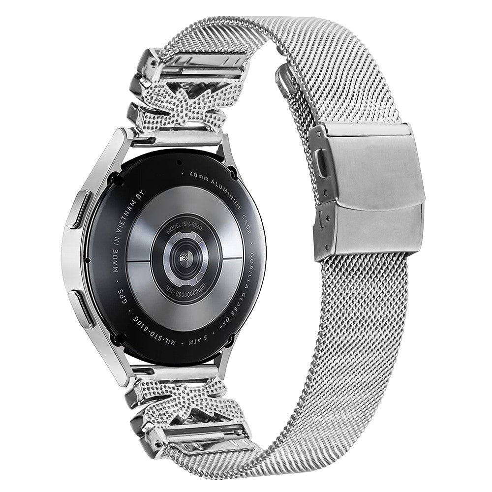 Garmin Vivomove Sport / Garmin Venu 2 Plus Metal Universel Strap - Silver#serie_018