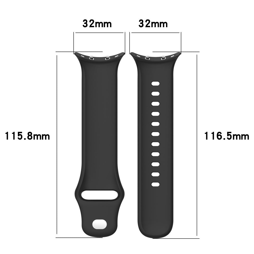 Vivo Watch 3 Silicone Watch Band Adjustable Wrist Strap Replacement - Orange#serie_5