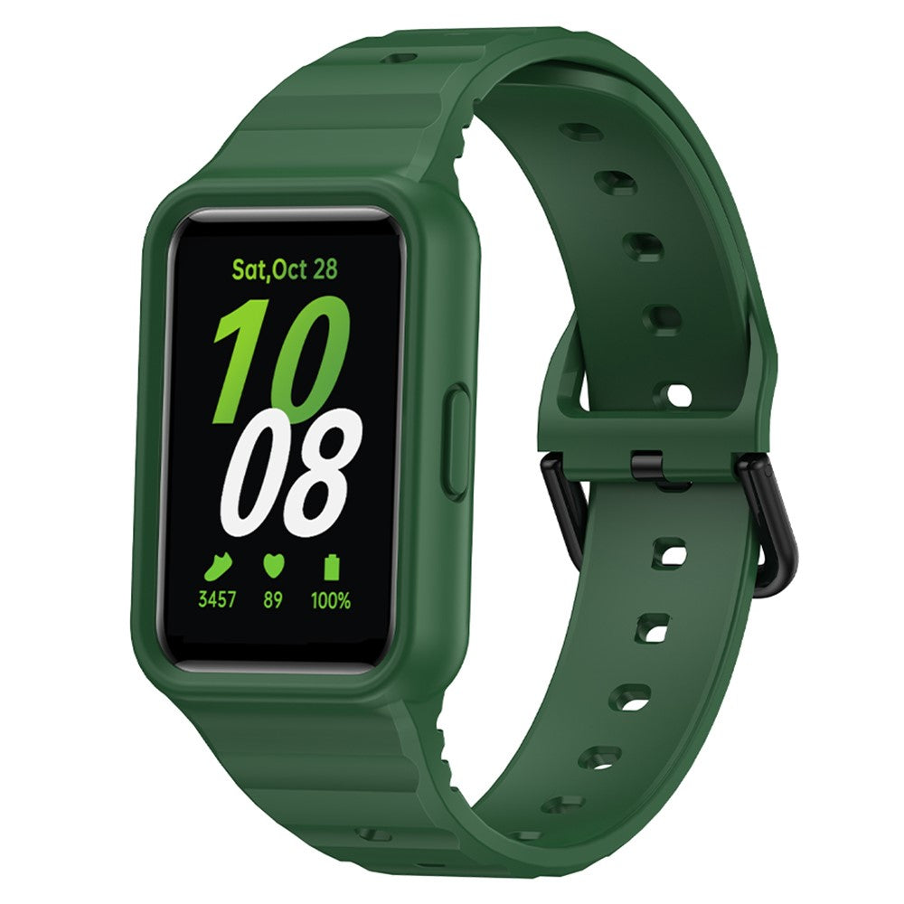 Remarkably Good Samsung Galaxy Fit 3 Silicone Strap - Green#serie_1