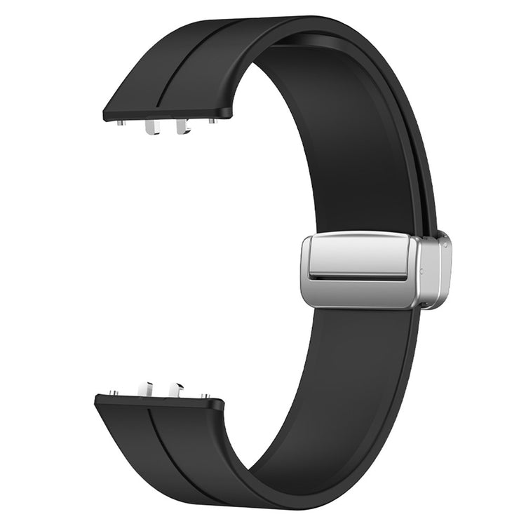 Mega Nice Samsung Galaxy Fit 3 Silicone Strap - Black#serie_1