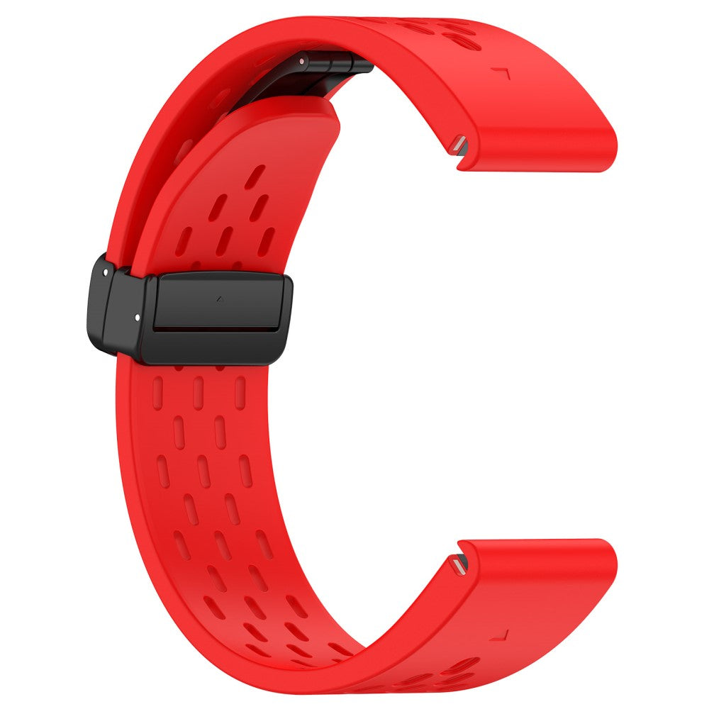 Mega Comfortable Garmin Smartwatch Silicone Universel Strap - Red#serie_3