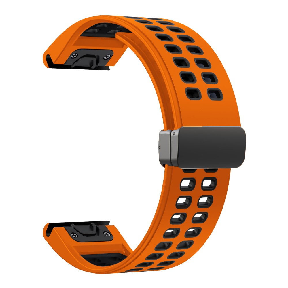 Very Nice Garmin Smartwatch Silicone Universel Strap - Orange#serie_1