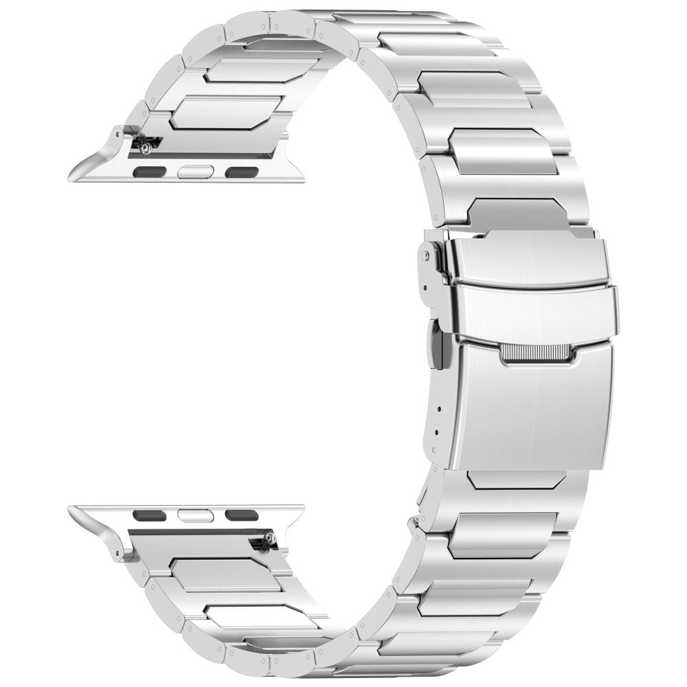 Incredibly Tough Apple Smartwatch Metal Universel Strap - Silver#serie_4