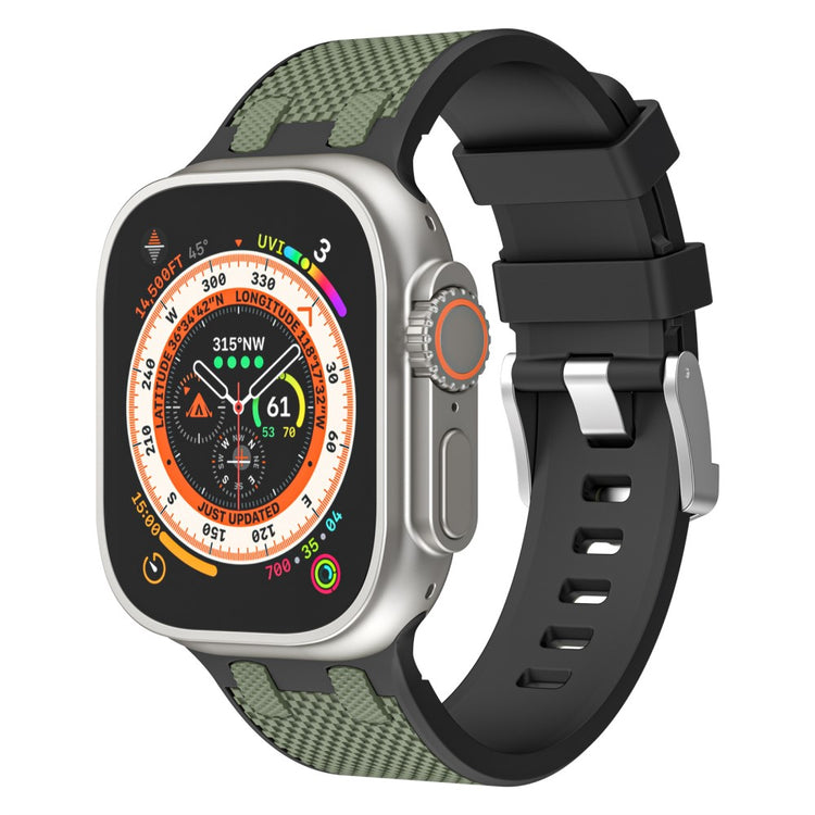 Mega Cool Apple Smartwatch Silicone Universel Strap - Green#serie_4